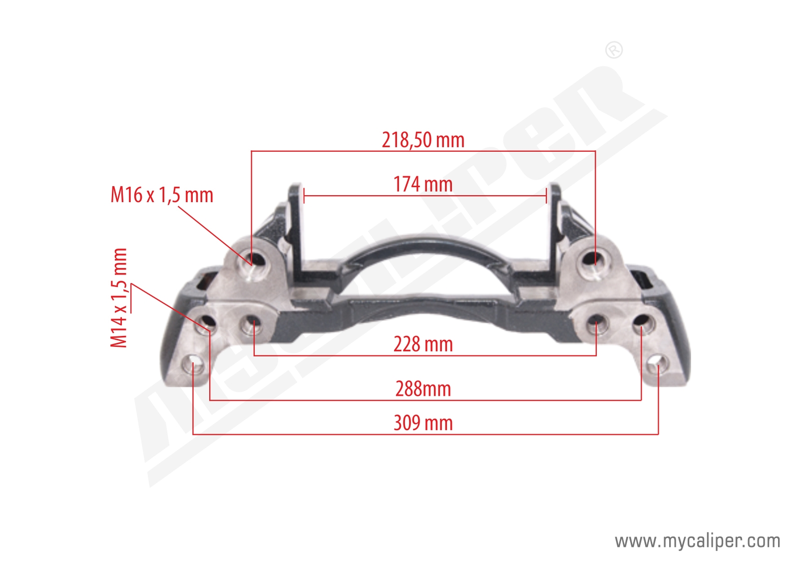 12-160 TGL MAN Caliper Carrier Right-Left 