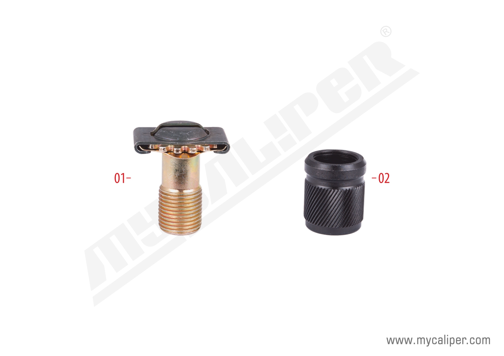 Brake Adjusting Bolt & Bush Kit 