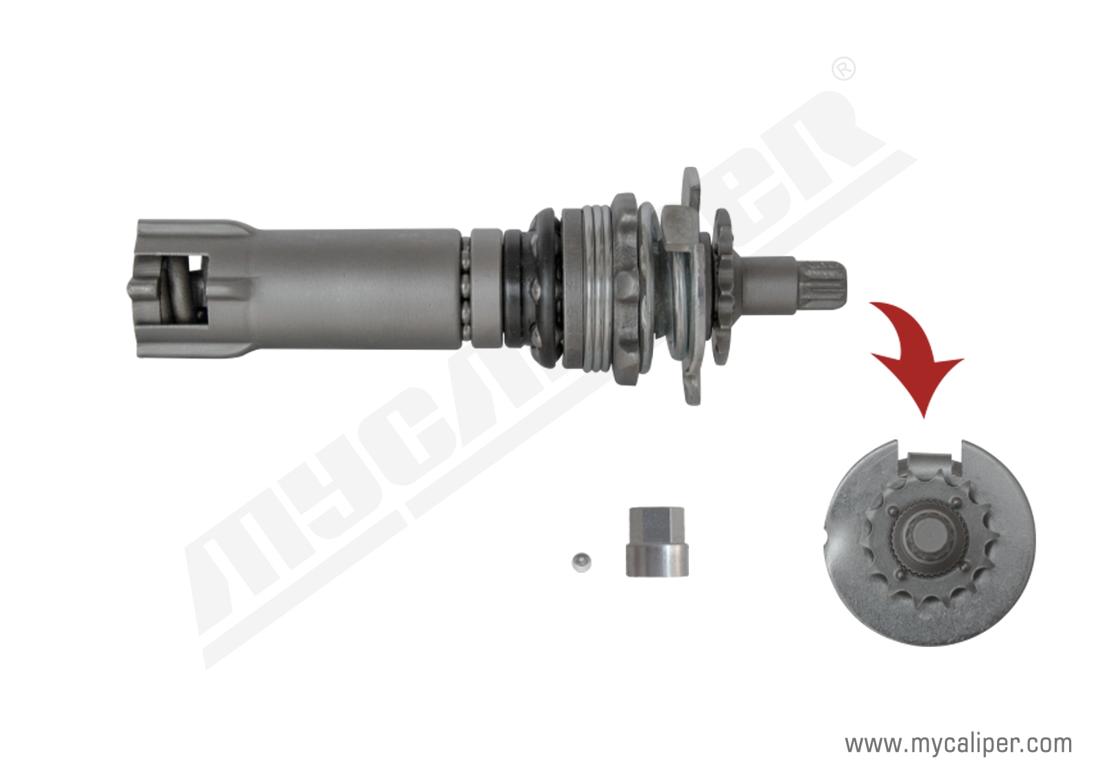 Caliper Adjusting Mechanism 