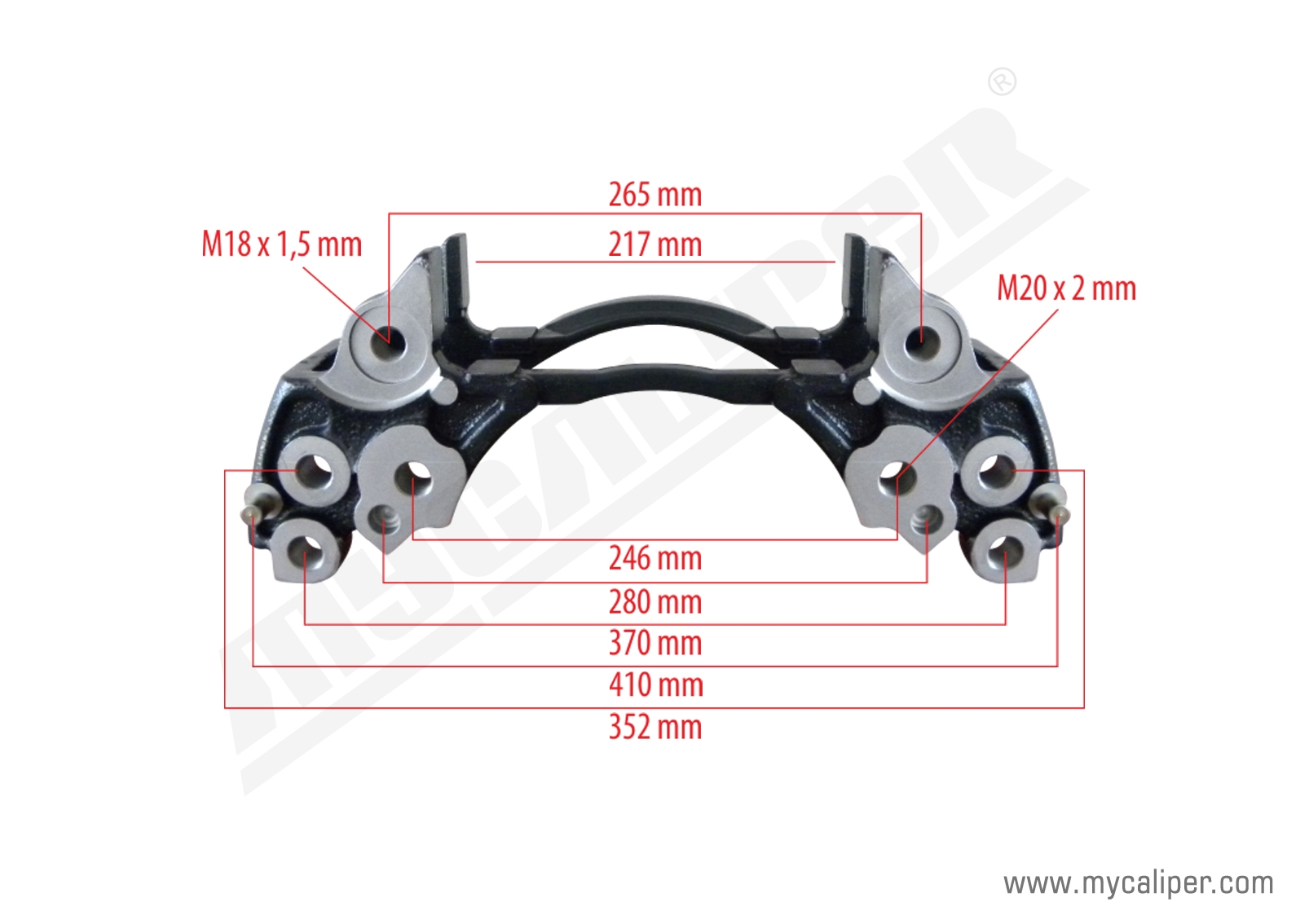 Caliper Carrier 