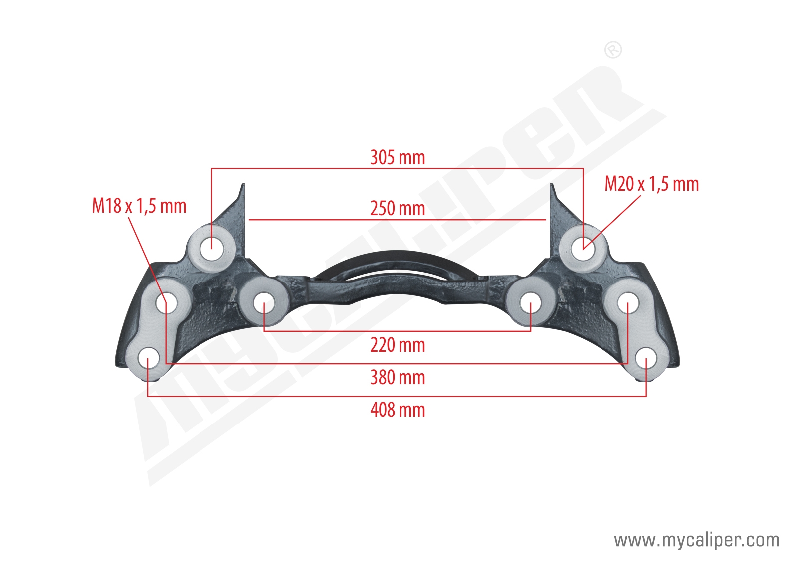 Caliper Carrier For 463-464 MAN 