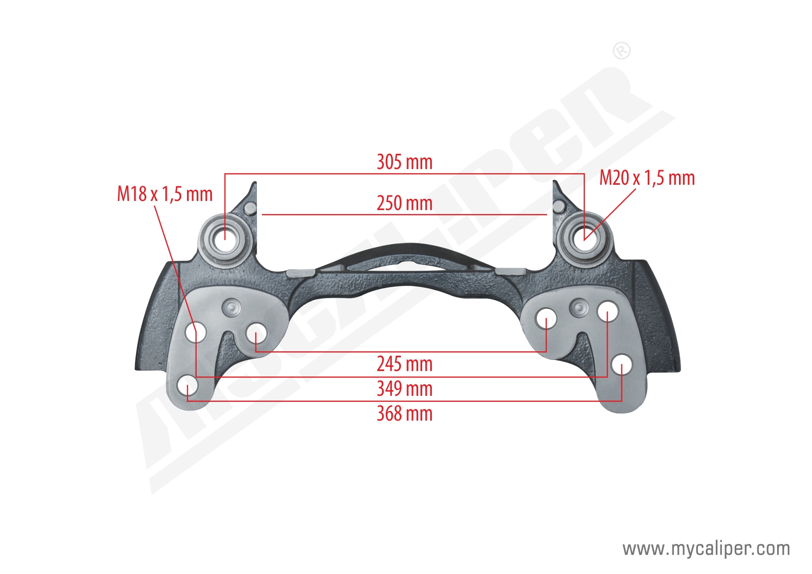 Caliper Carrier For RENAULT 380-400 Trucks