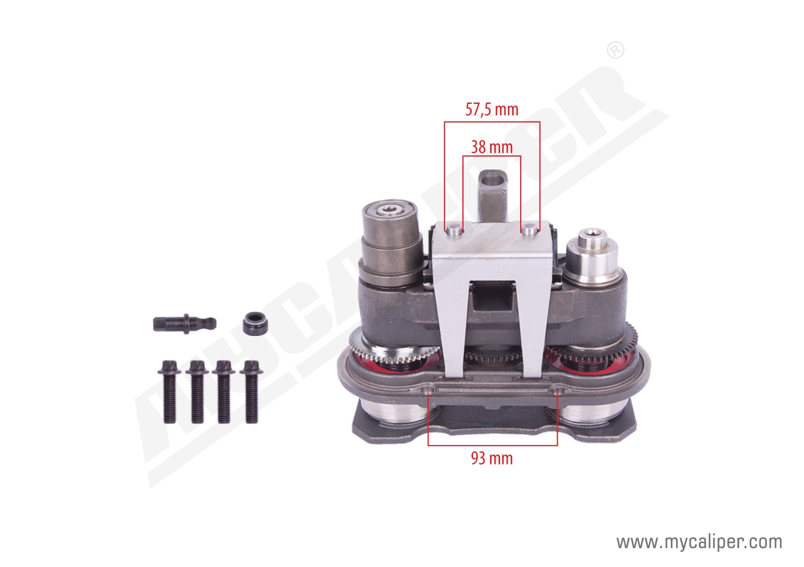 Caliper Mechanism, Piston & Cover Set 