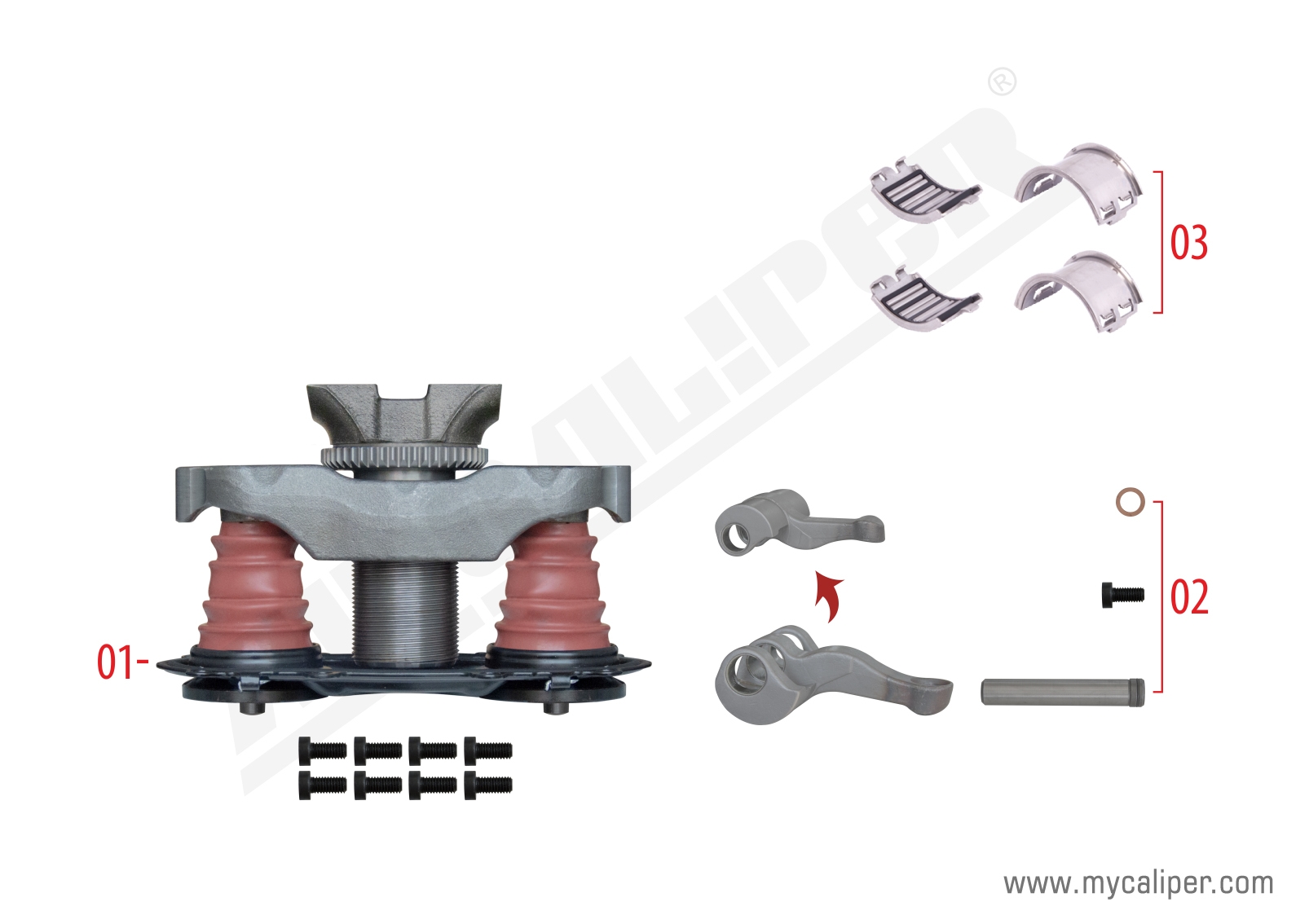 Caliper Mechanism Set