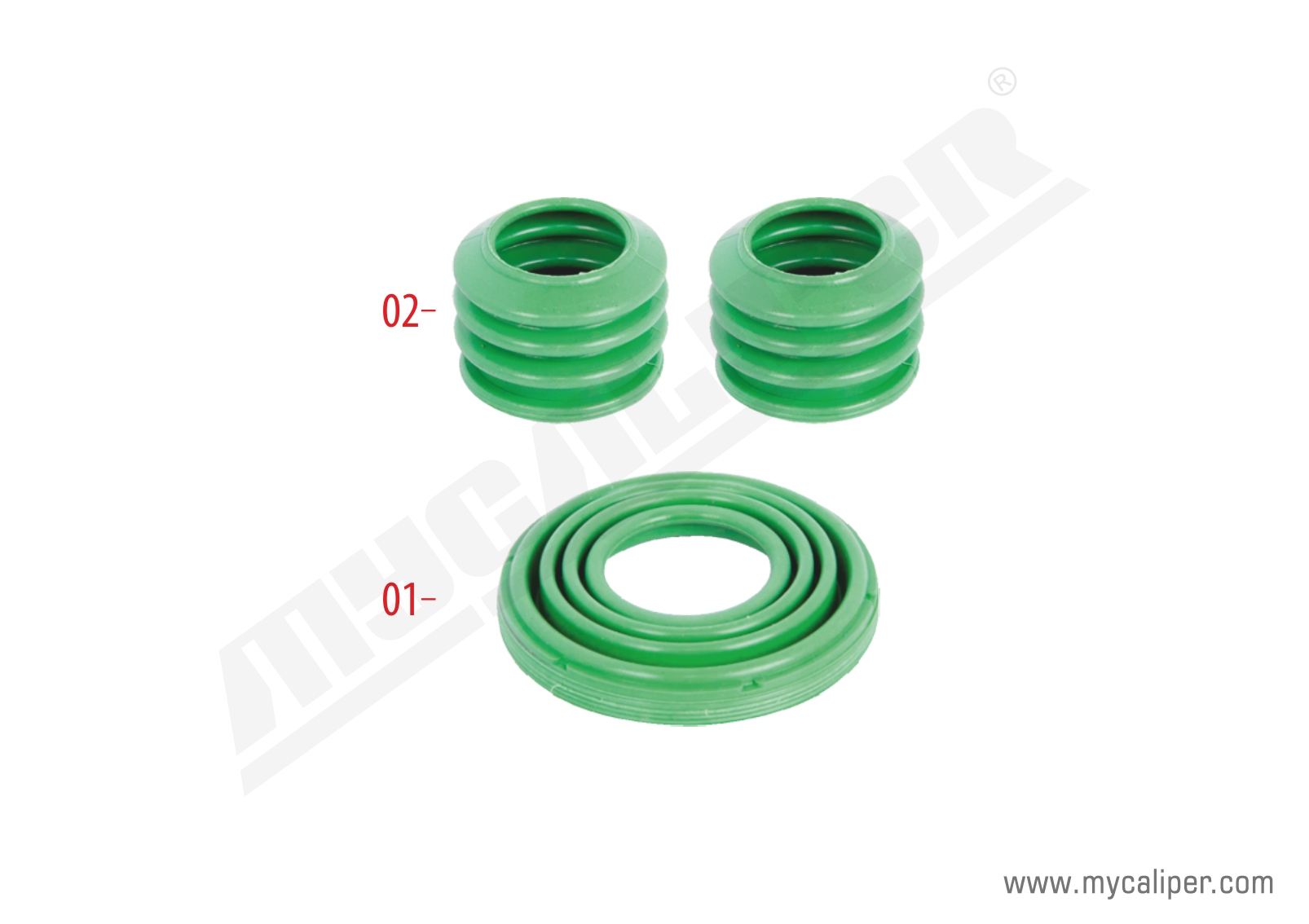 Caliper Seals & Boots Repair Kit