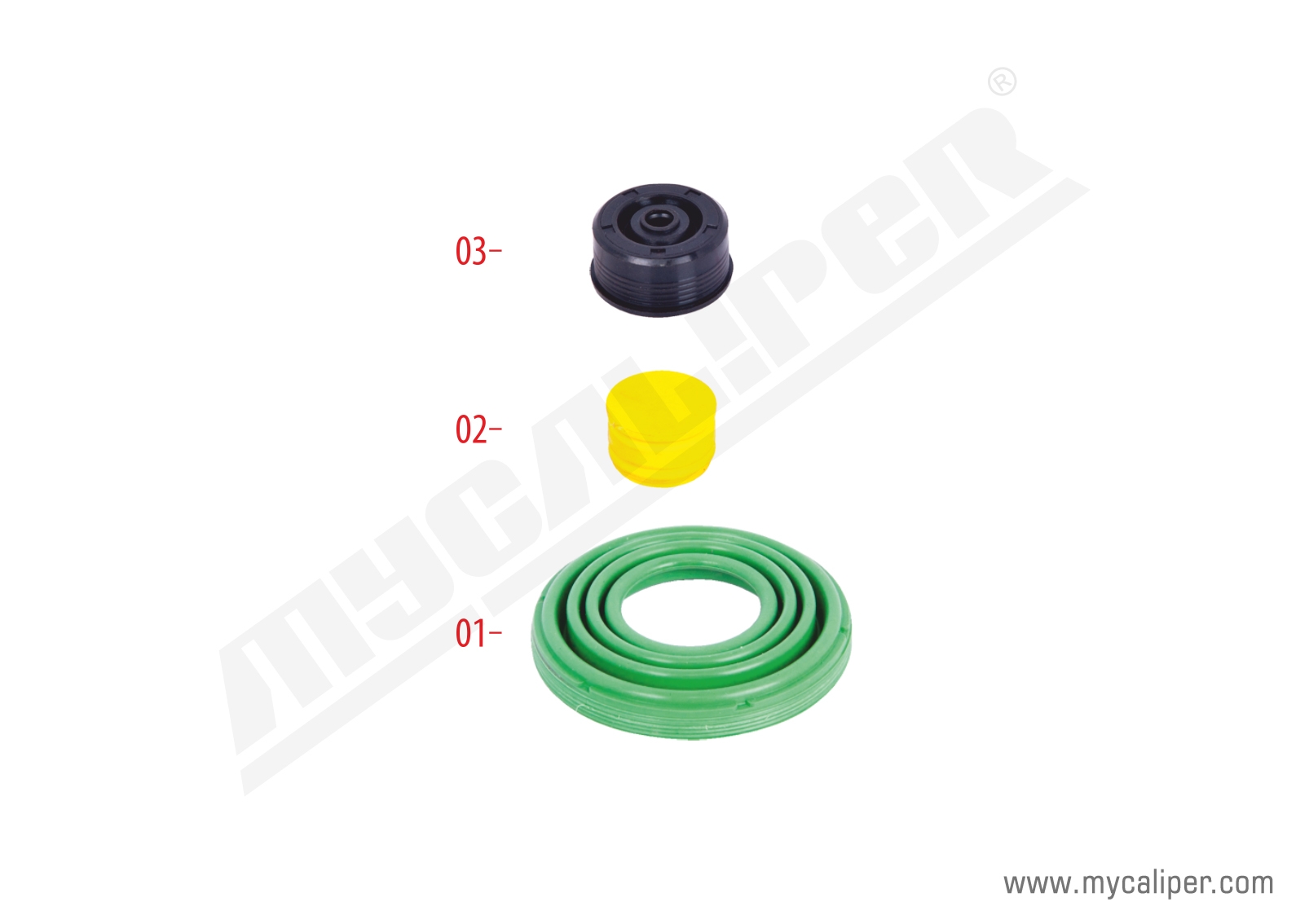 Caliper Seals Repair Kit