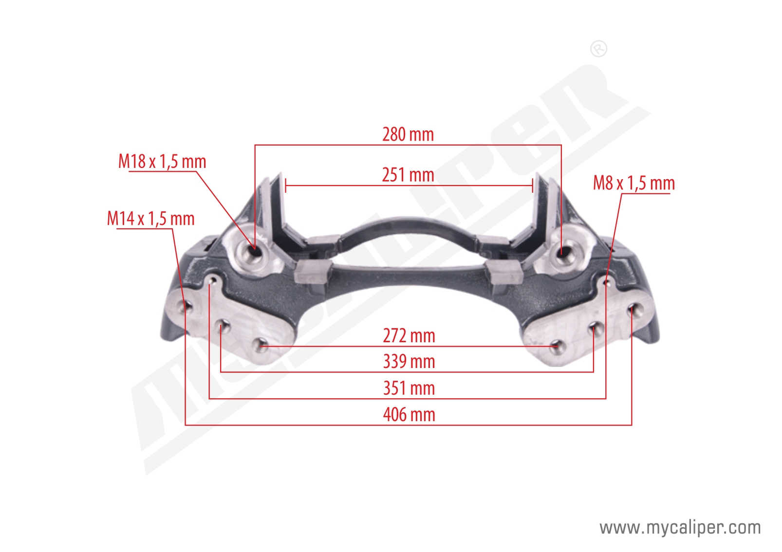 D3 Caliper Carrier 