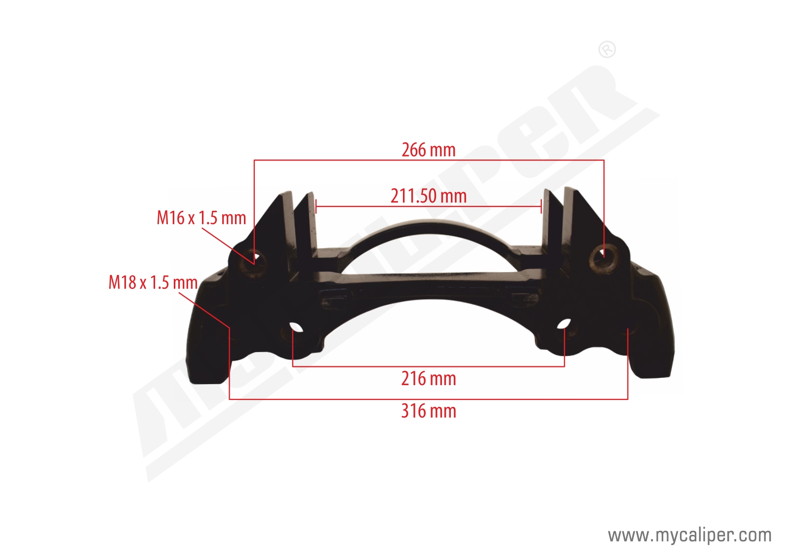 Knorr Caliper Carrier 19,5 Inch Right & Left 