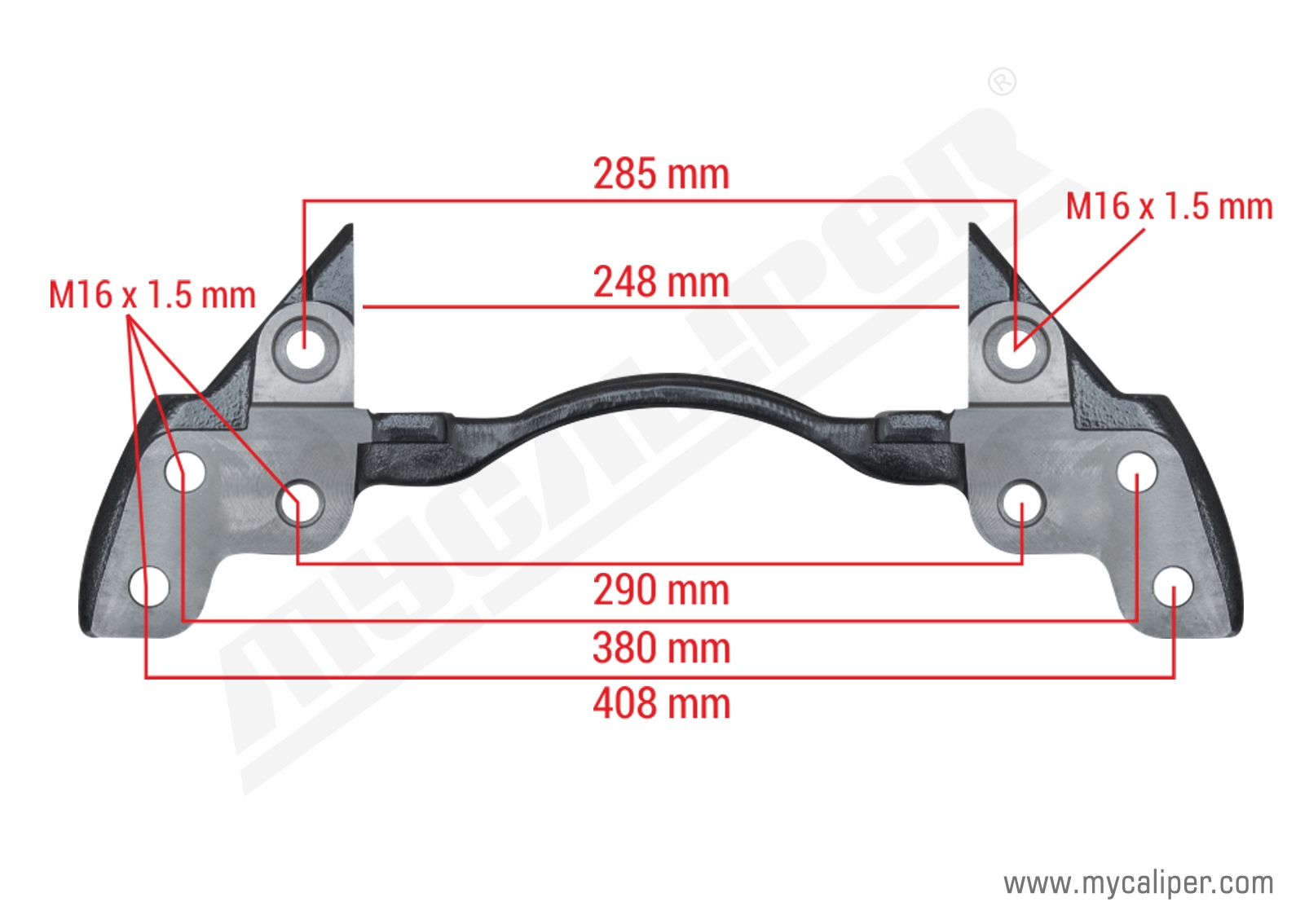 Knorr DAF 19,5 Caliper Carrier 