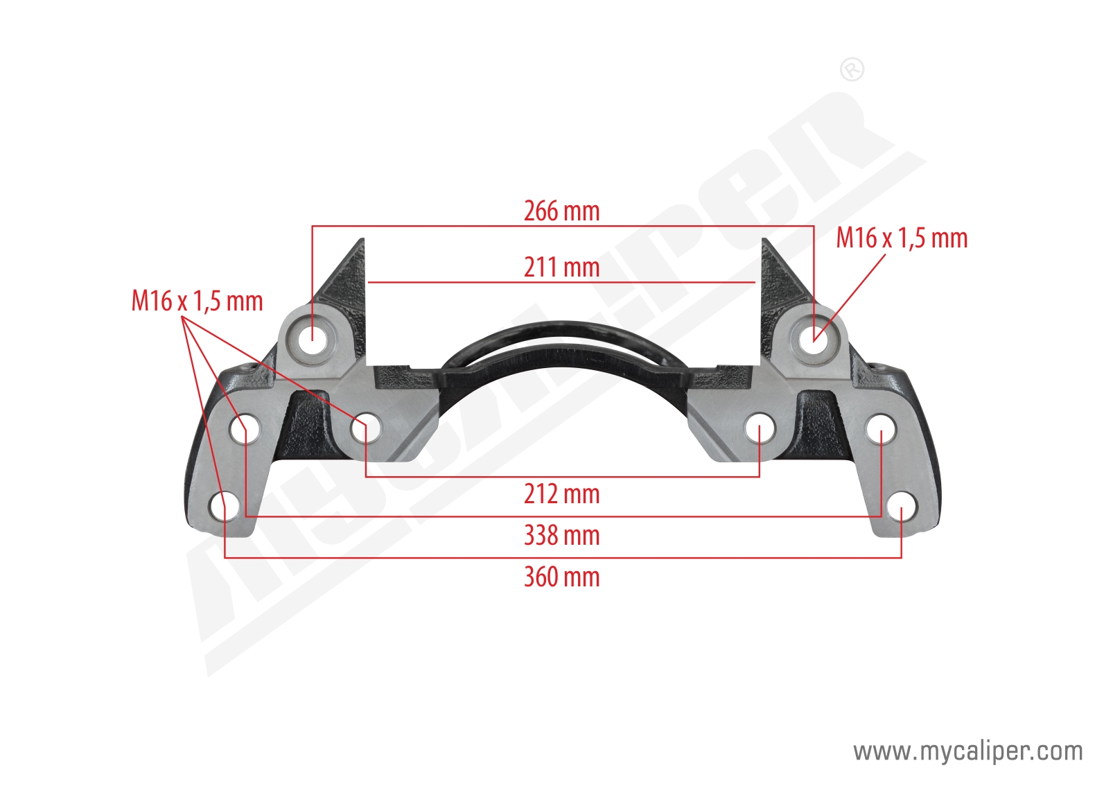 Knorr Otokar Bus 19,5 Inch Caliper Carrier 