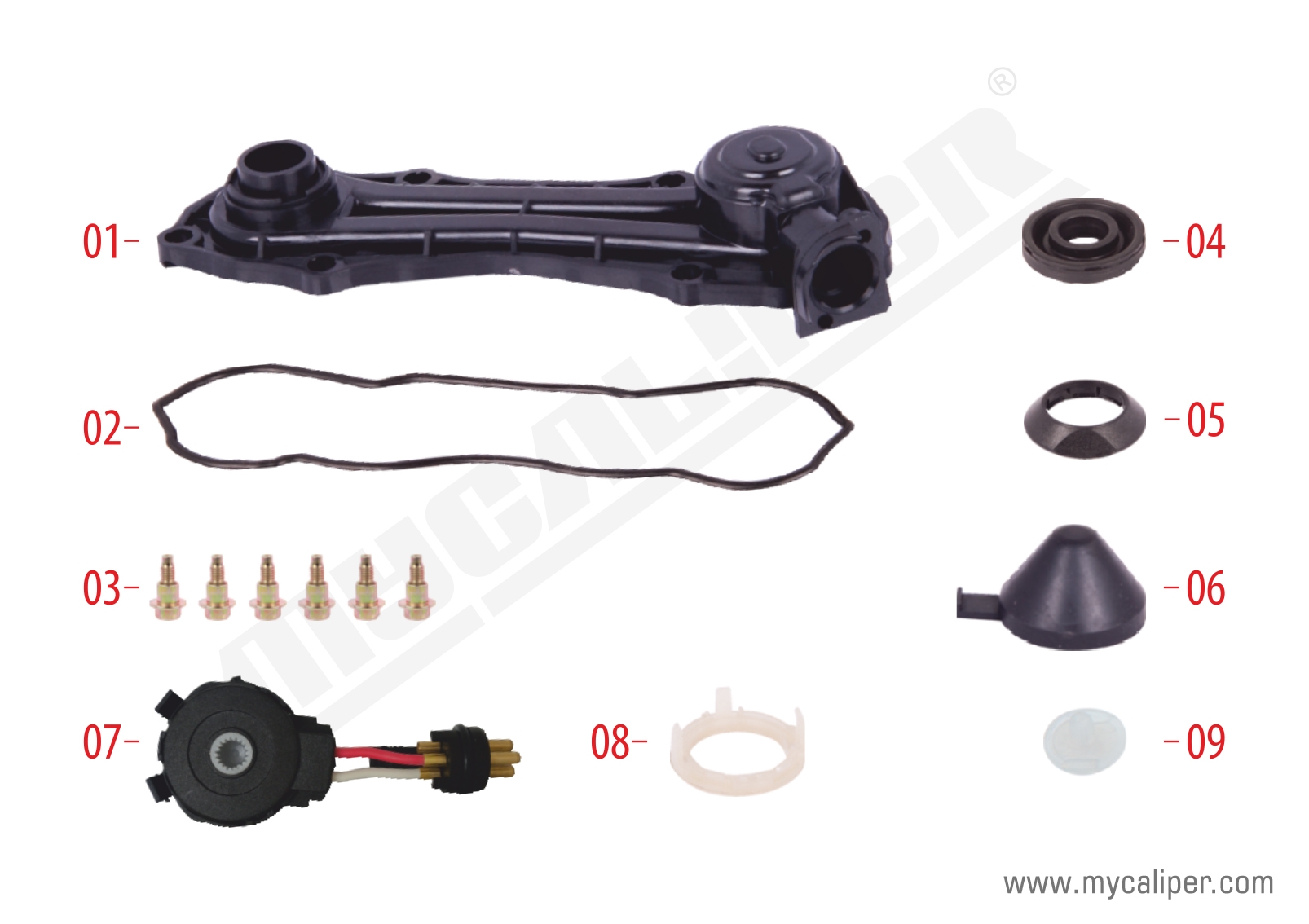 Caliper Sensor Cover (2 Cables Sensor) 