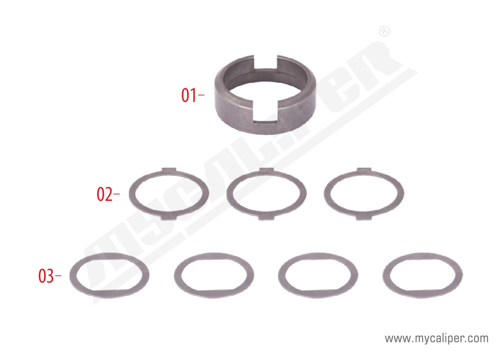 Caliper Washer Repair Kit 