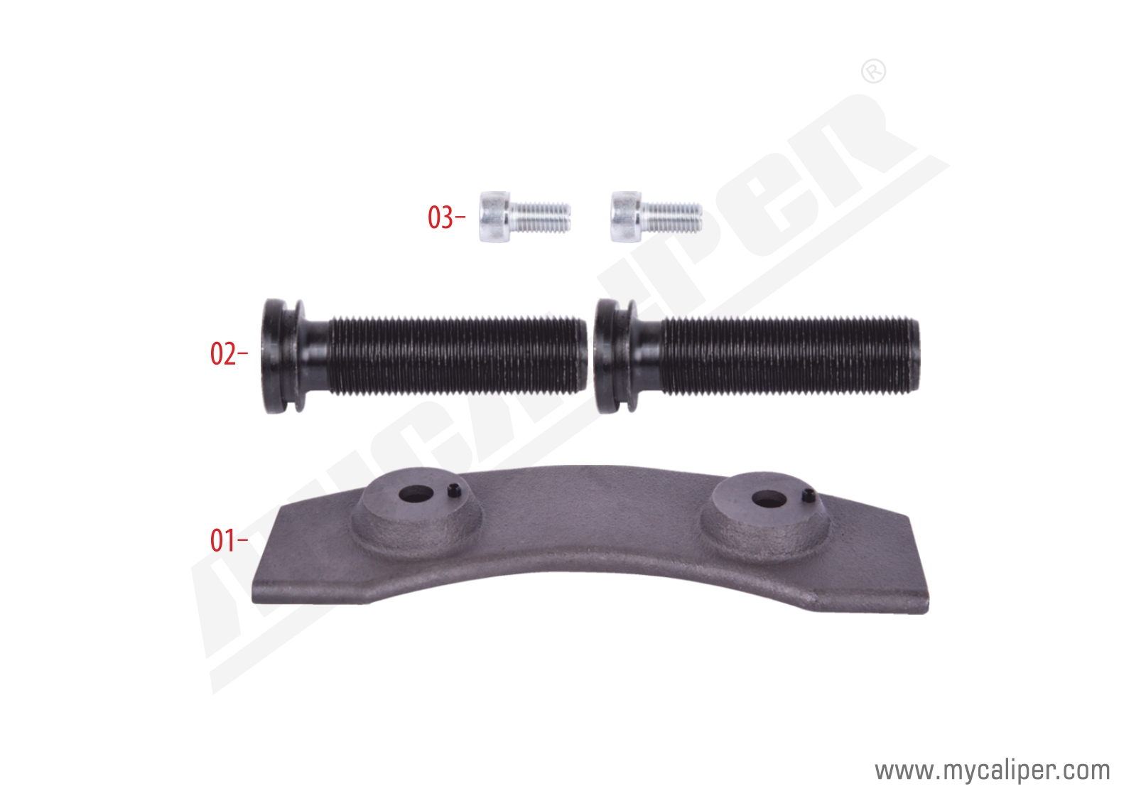 Caliper Push Plate Repair Kit (Right)