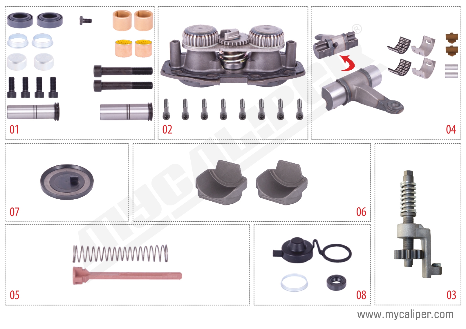 VOLVO SET NEW MODEL (ELSA 195/225/EX225 RADIAL/AXIAL -LEFT-RIGHT)