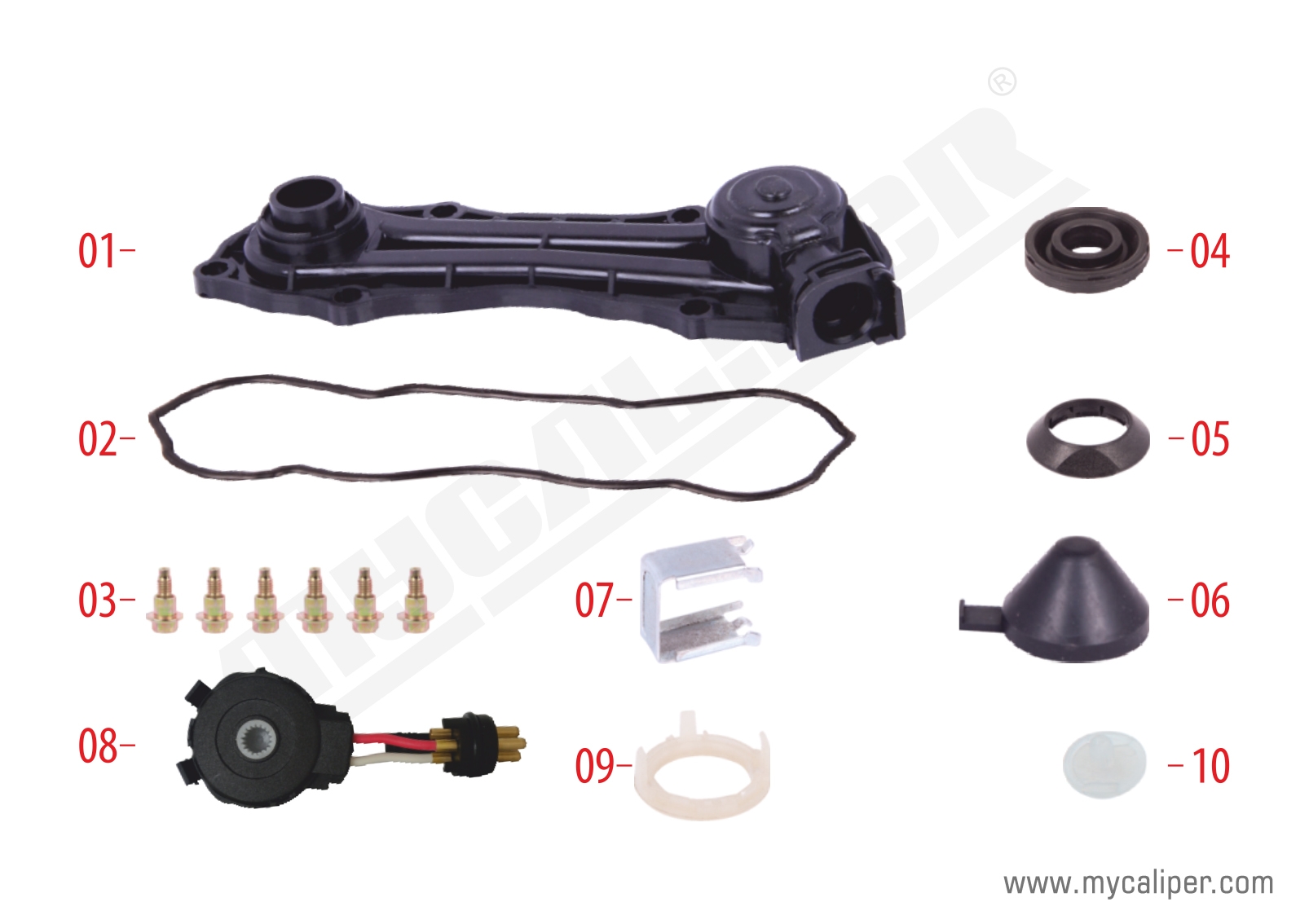 Caliper Sensor Cover (2 Cables Sensor) 