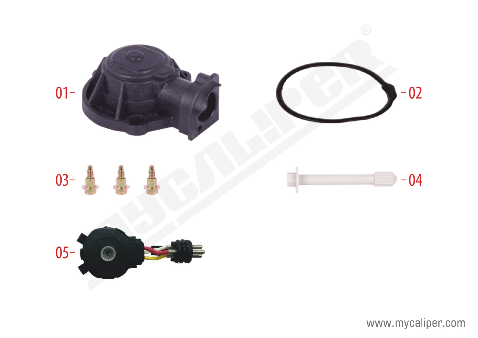 Caliper Sensor Cover (3 Cables Sensor - MAN)  