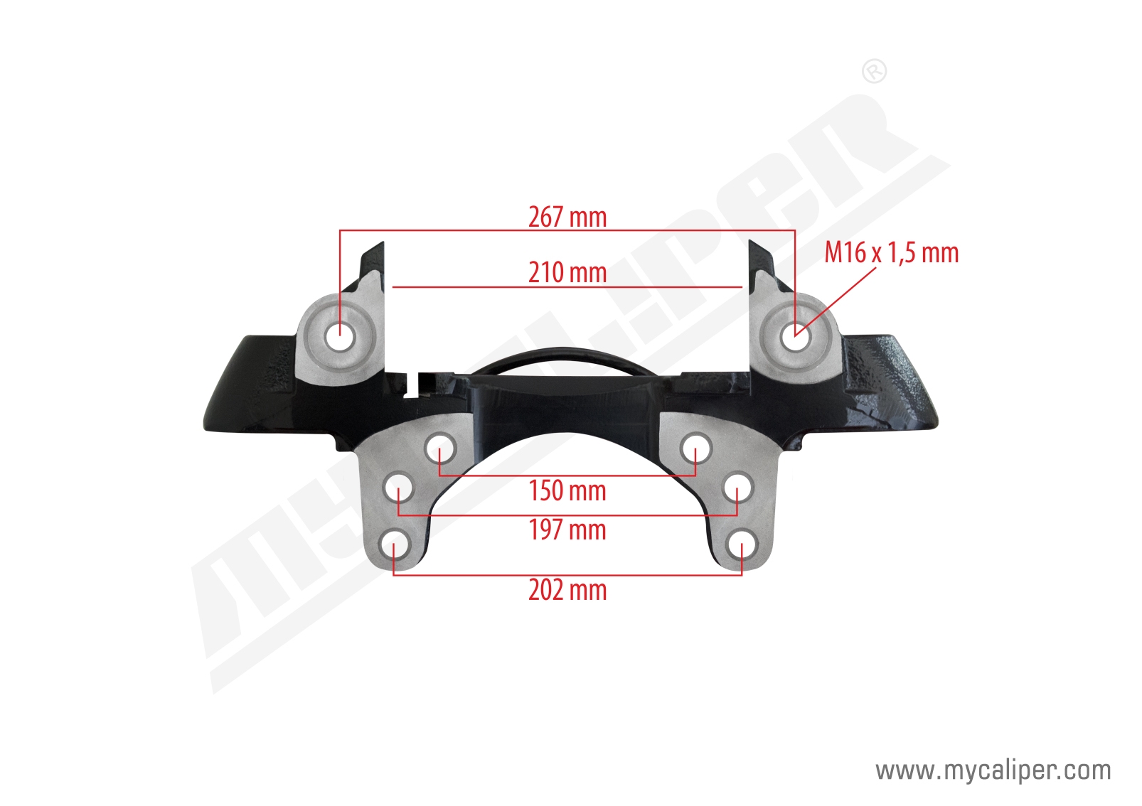 Wabco Caliper Carrier for Schmitz Trailer (Left) 